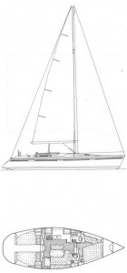 beneteau_oceanis_430_drawing